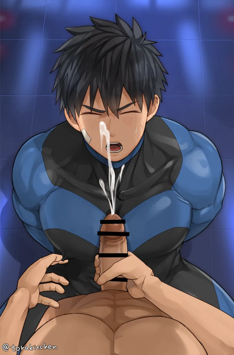 ヒーローで胸コキ page 9 full