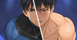 ヒーローで胸コキ