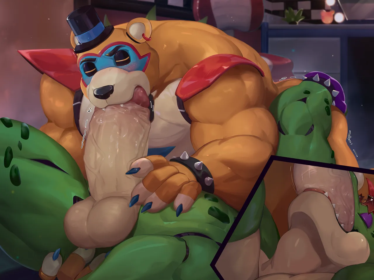 Montgomery, Glamrock Freddy reward page 6 full