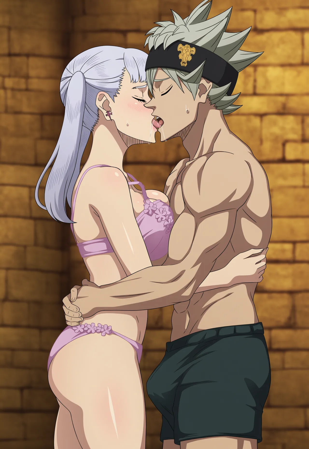 Black Clover girls x Asta page 1 full