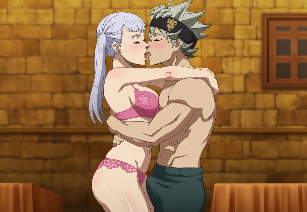 Black Clover girls x Asta page 2 full