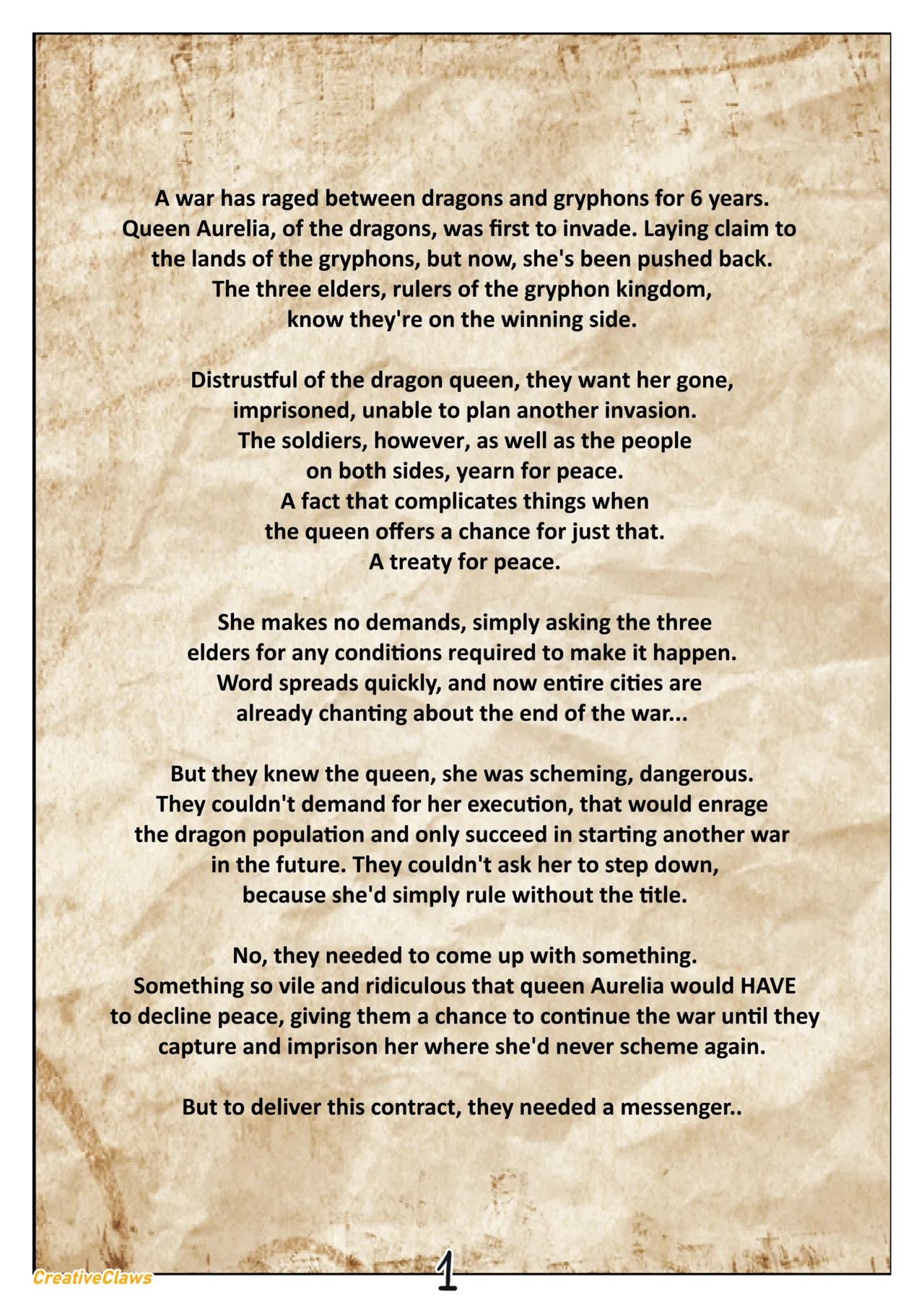 Peace Proposal page 1 full