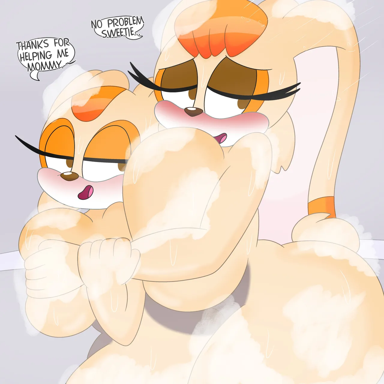 Mother-daughter Shower Time page 7 full