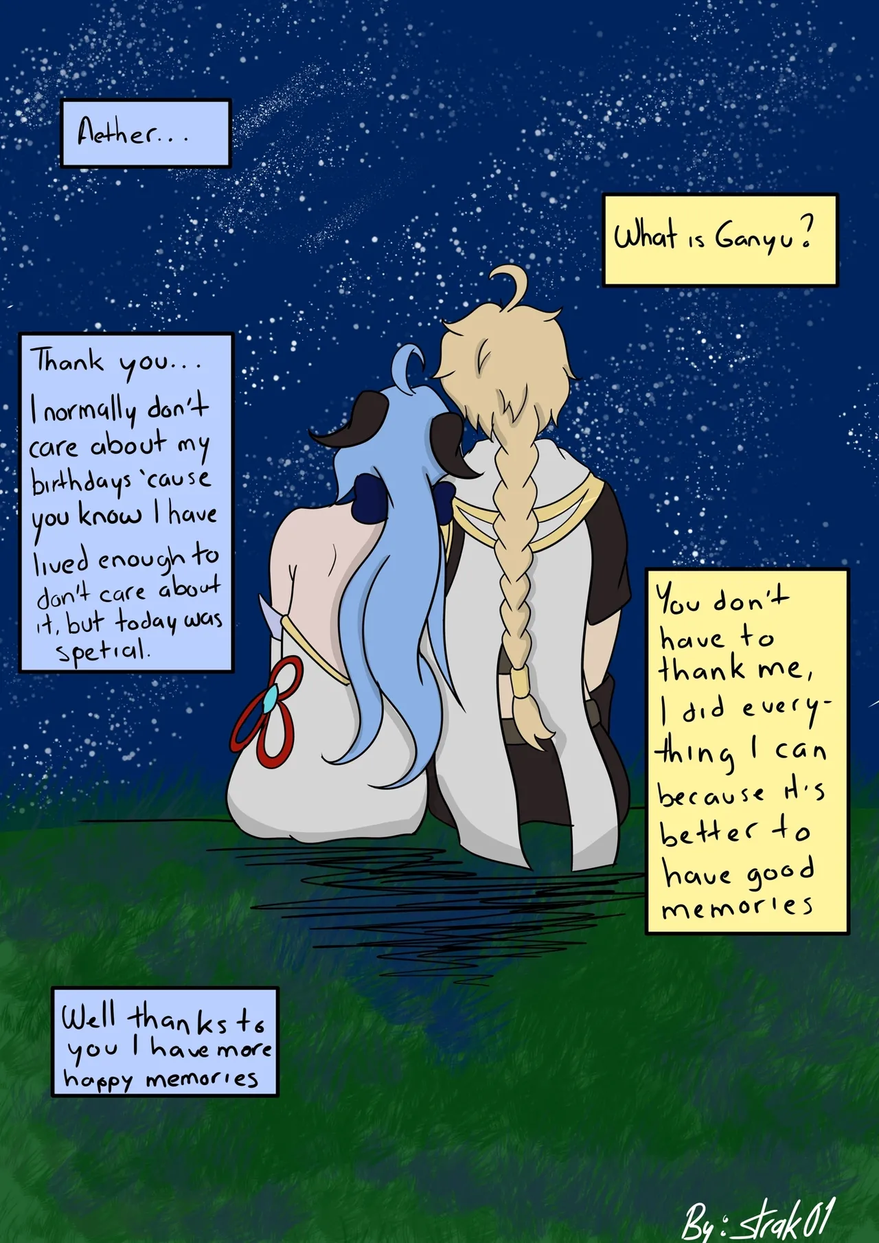 Ganyu's Birthday page 5 full