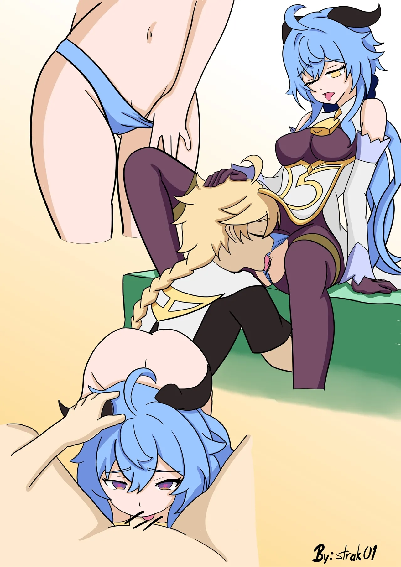 Ganyu's Birthday page 9 full