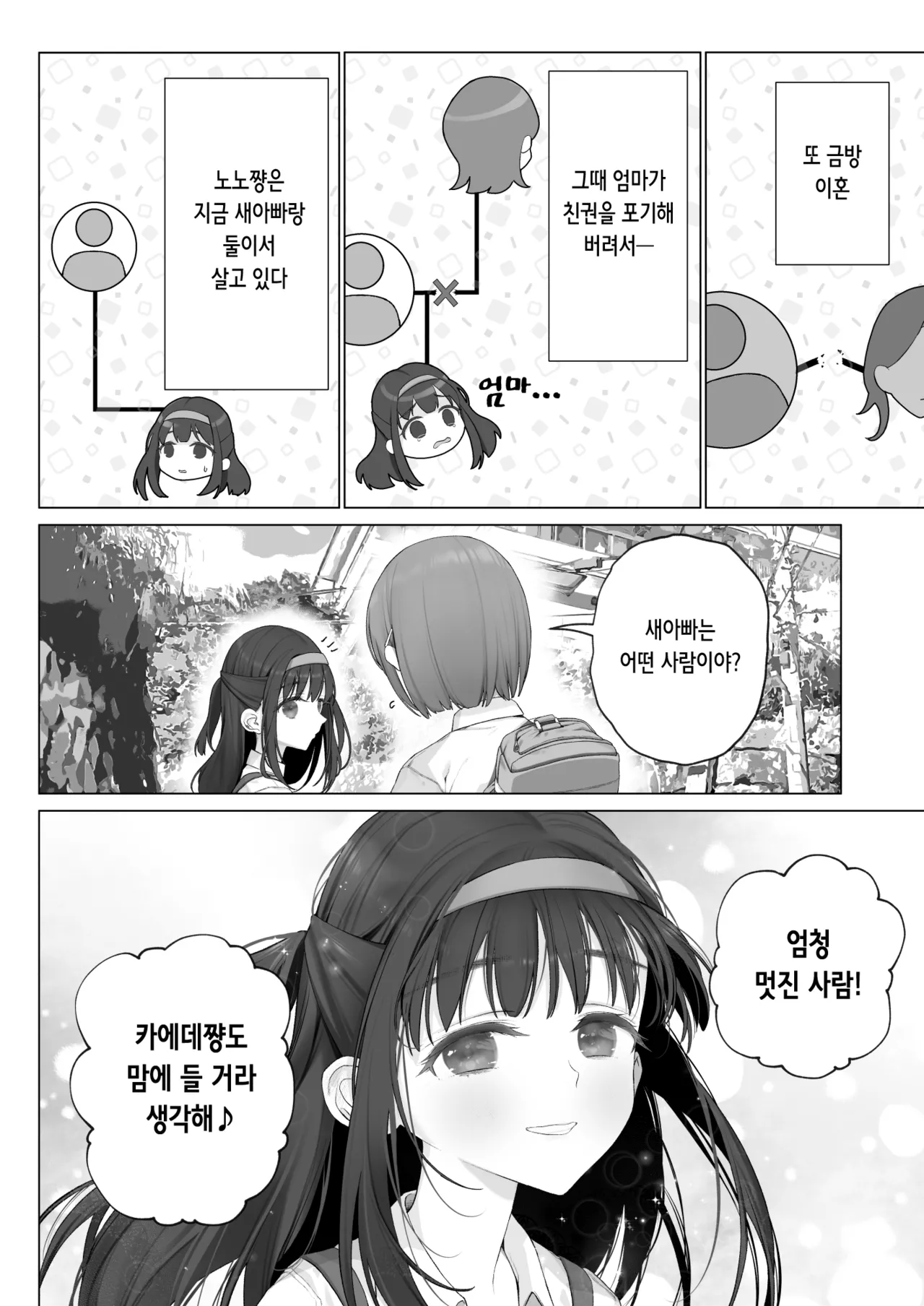 Daisuki na Shinyuu wa Papa no Koto o Aishiteru | 정말 좋아하는 절친은 아빠를 사랑하고 있다 page 5 full