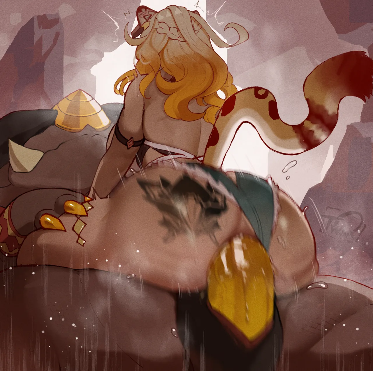 Saurian Riding with Xilonen page 10 full