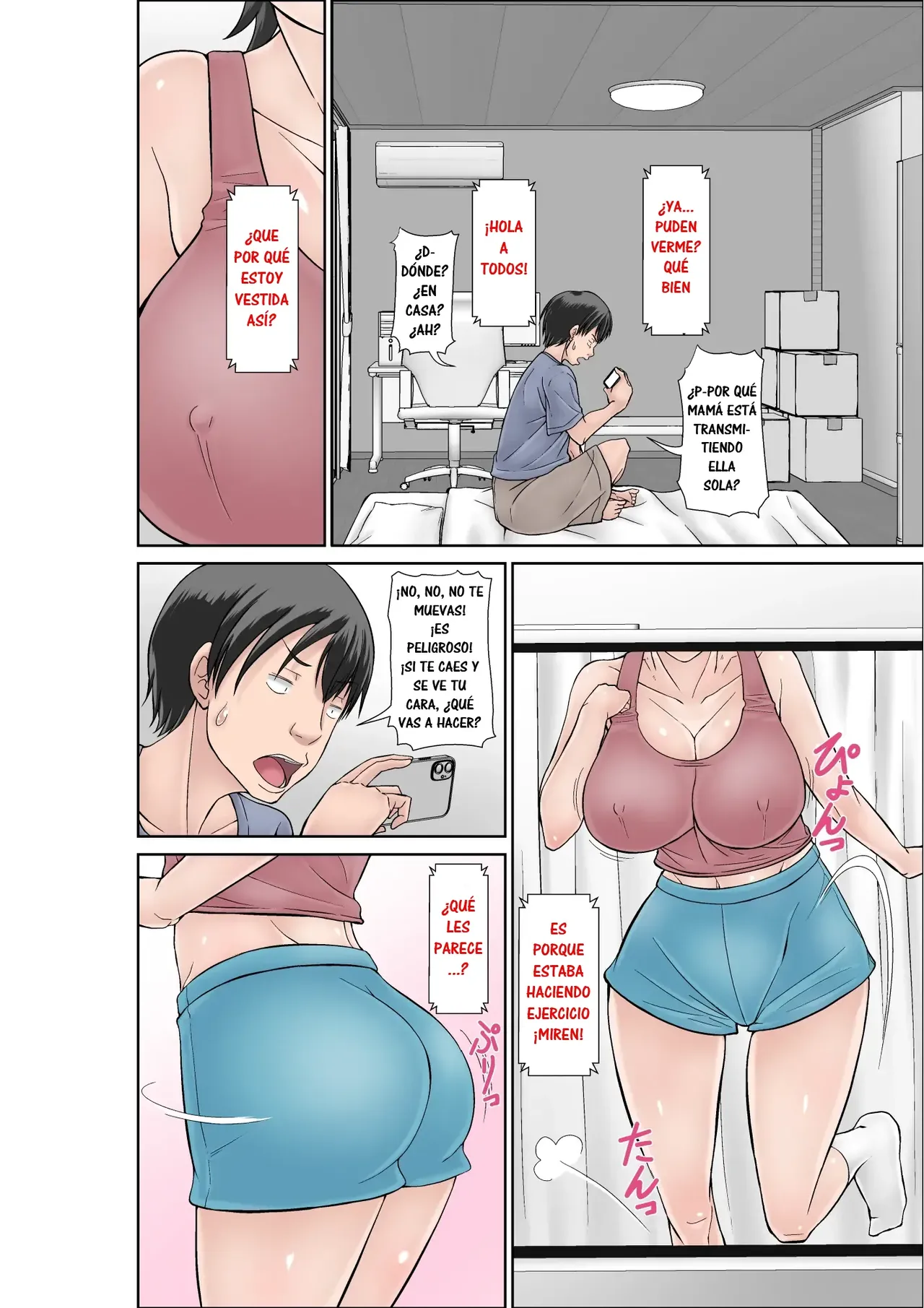 Kora! Anta Hahaoya o Kudoite Nani Shiyoutte Iu no! 〜Katsuo Hitorigurashi Hen〜 Sono 2｜¡Oye! ¿Qué Pretendes Seduciendo a Tu Madre？~La Vida en Solitario de Katsuo~ 2 page 2 full