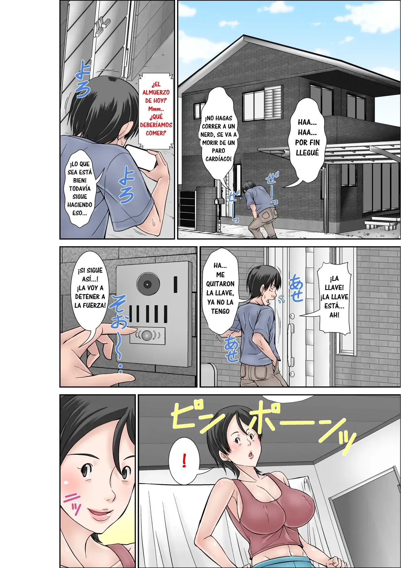 Kora! Anta Hahaoya o Kudoite Nani Shiyoutte Iu no! 〜Katsuo Hitorigurashi Hen〜 Sono 2｜¡Oye! ¿Qué Pretendes Seduciendo a Tu Madre？~La Vida en Solitario de Katsuo~ 2 page 4 full
