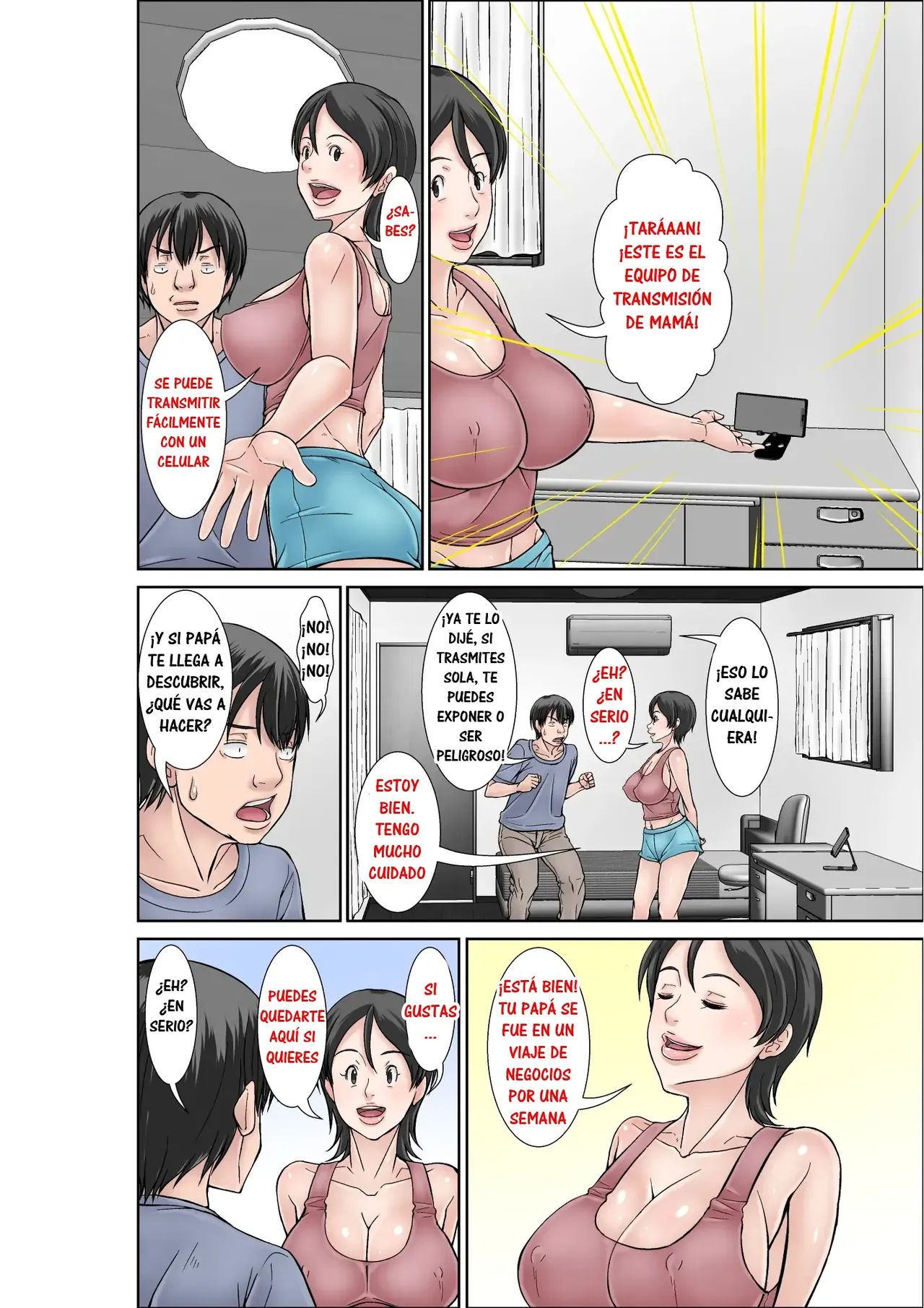 Kora! Anta Hahaoya o Kudoite Nani Shiyoutte Iu no! 〜Katsuo Hitorigurashi Hen〜 Sono 2｜¡Oye! ¿Qué Pretendes Seduciendo a Tu Madre？~La Vida en Solitario de Katsuo~ 2 page 6 full