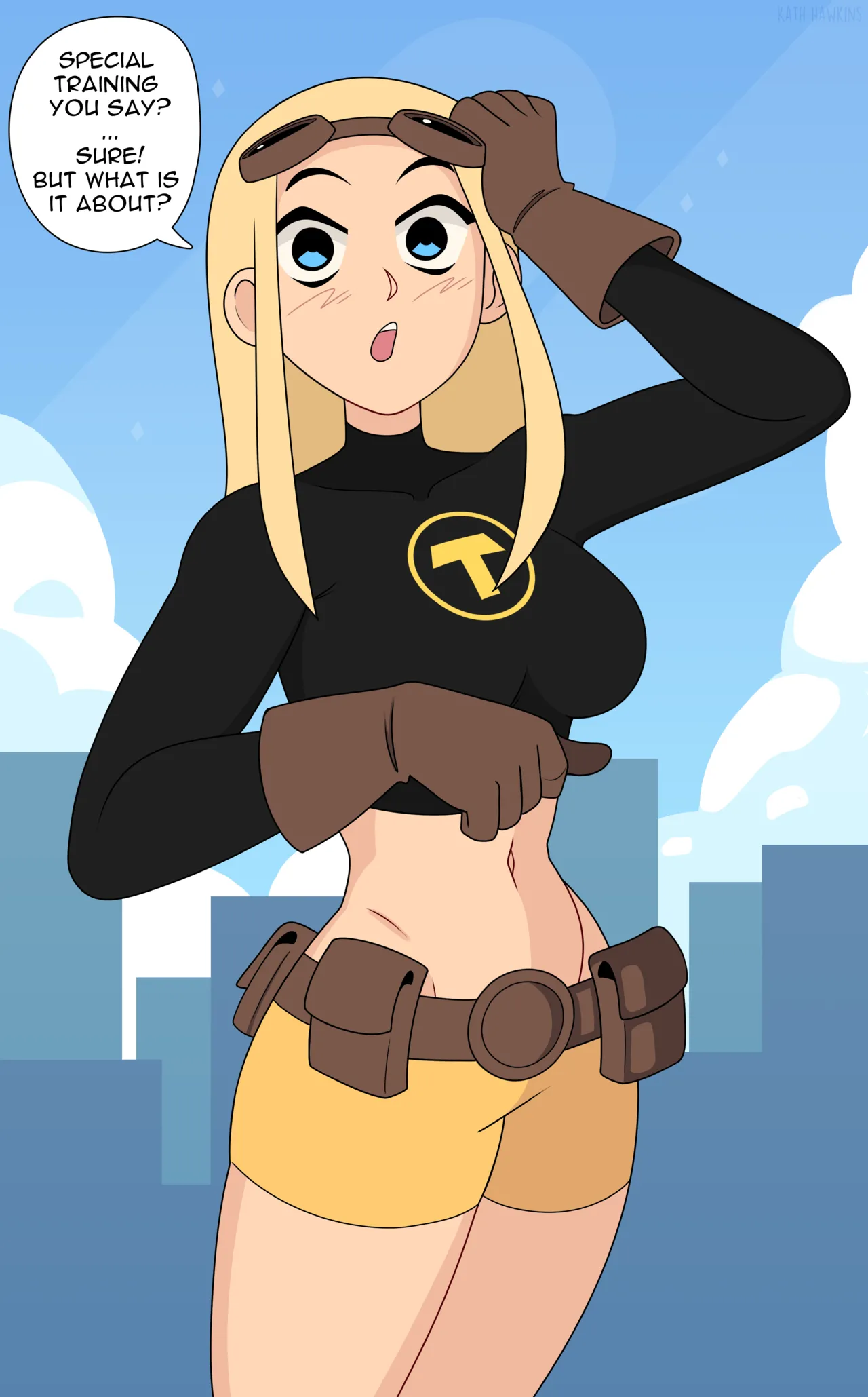 Terra &amp; Jinx special training page 1 full