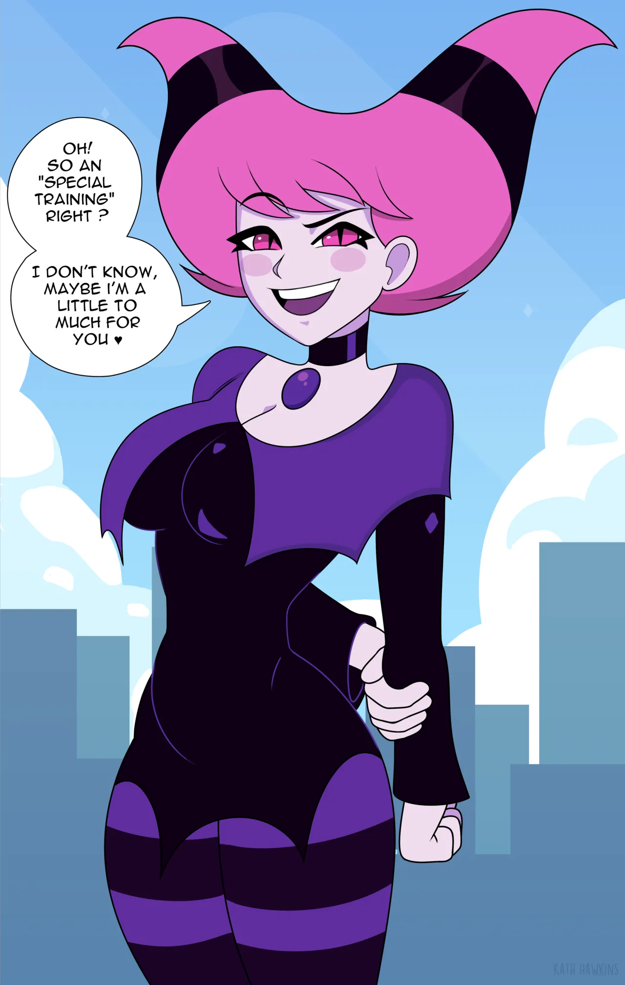 Terra &amp; Jinx special training page 4 full