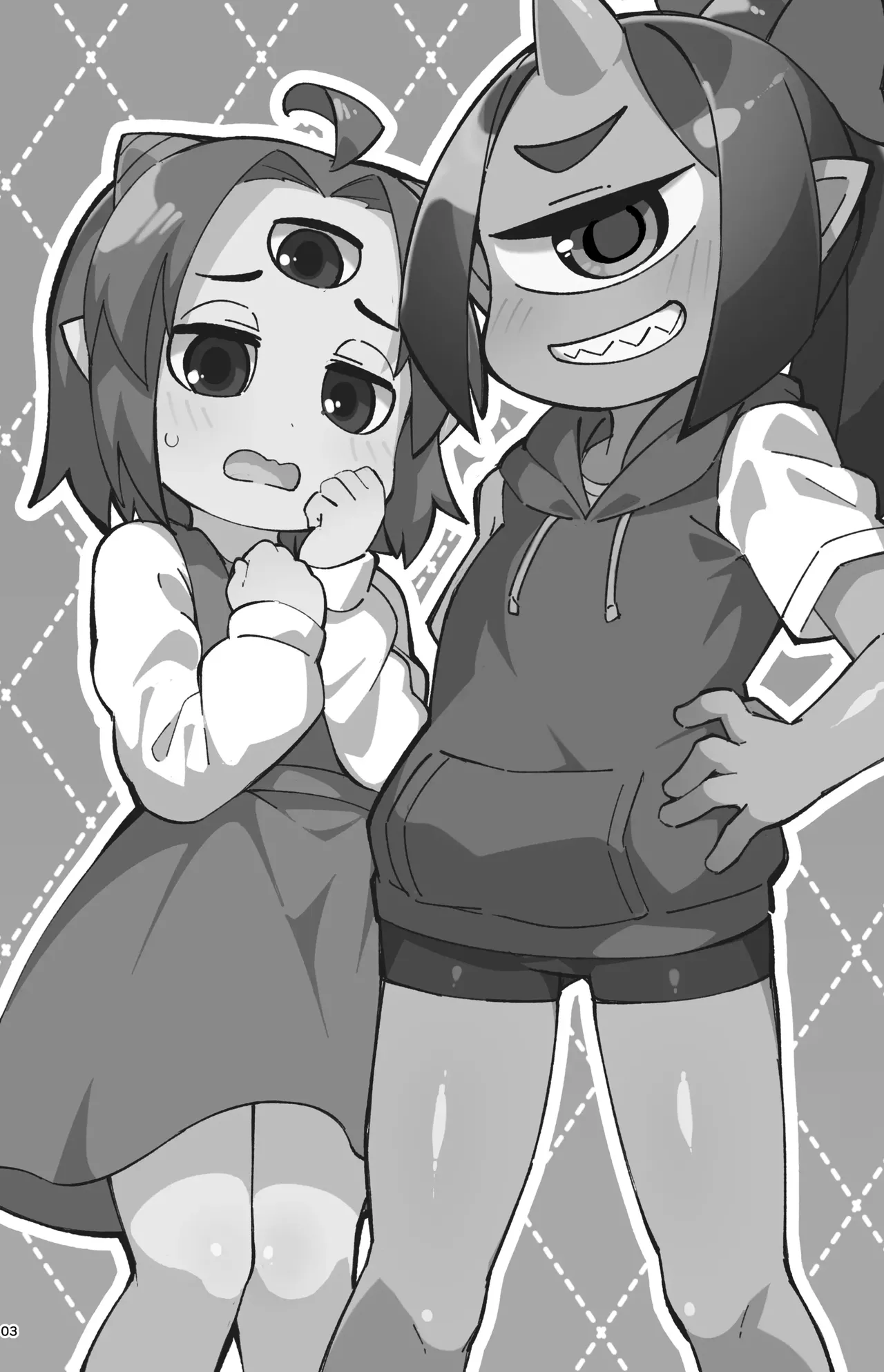 Boku no Machi no Jingai Kitan ~ Onikko Hen ~ | 우리 동네 인외기담 -오니 여자애 편- page 3 full