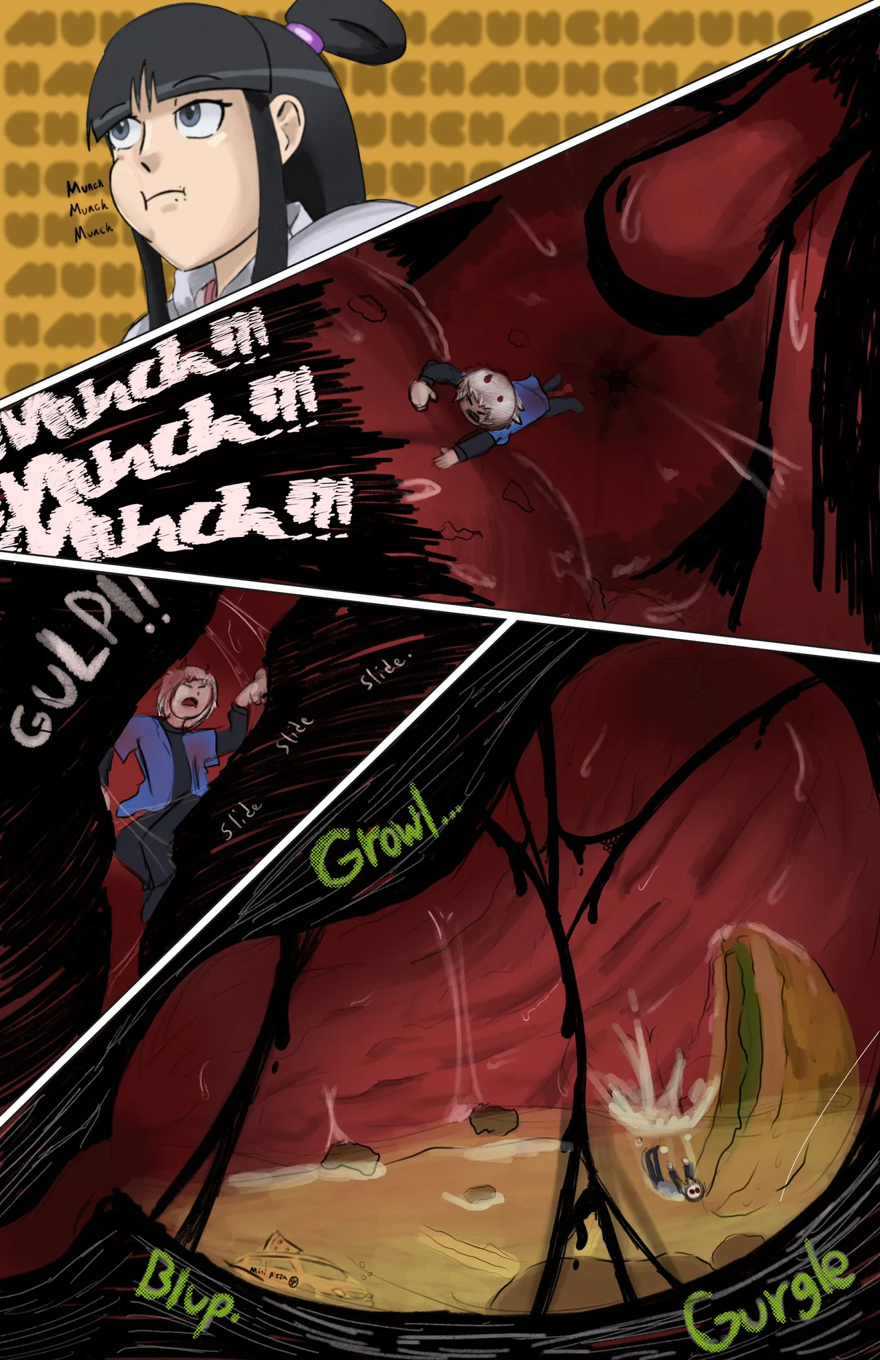 Maya Vore Comic page 2 full