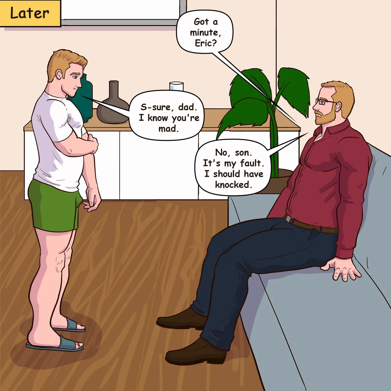 Gabo Artwork Comic 58 - Training Eric LOCKED page 5 full