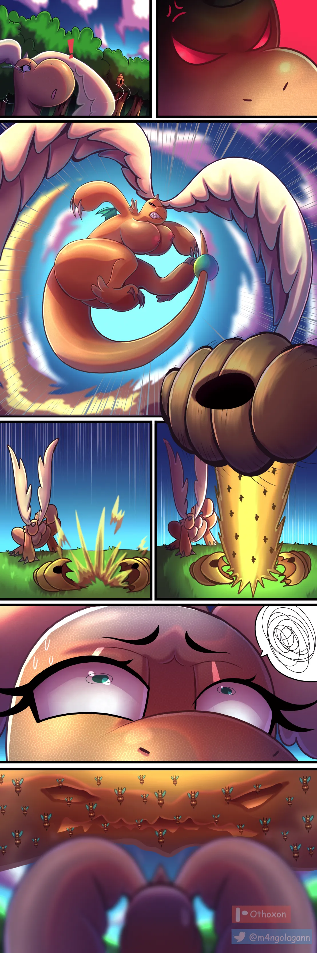 Mega dragonite x bees page 3 full