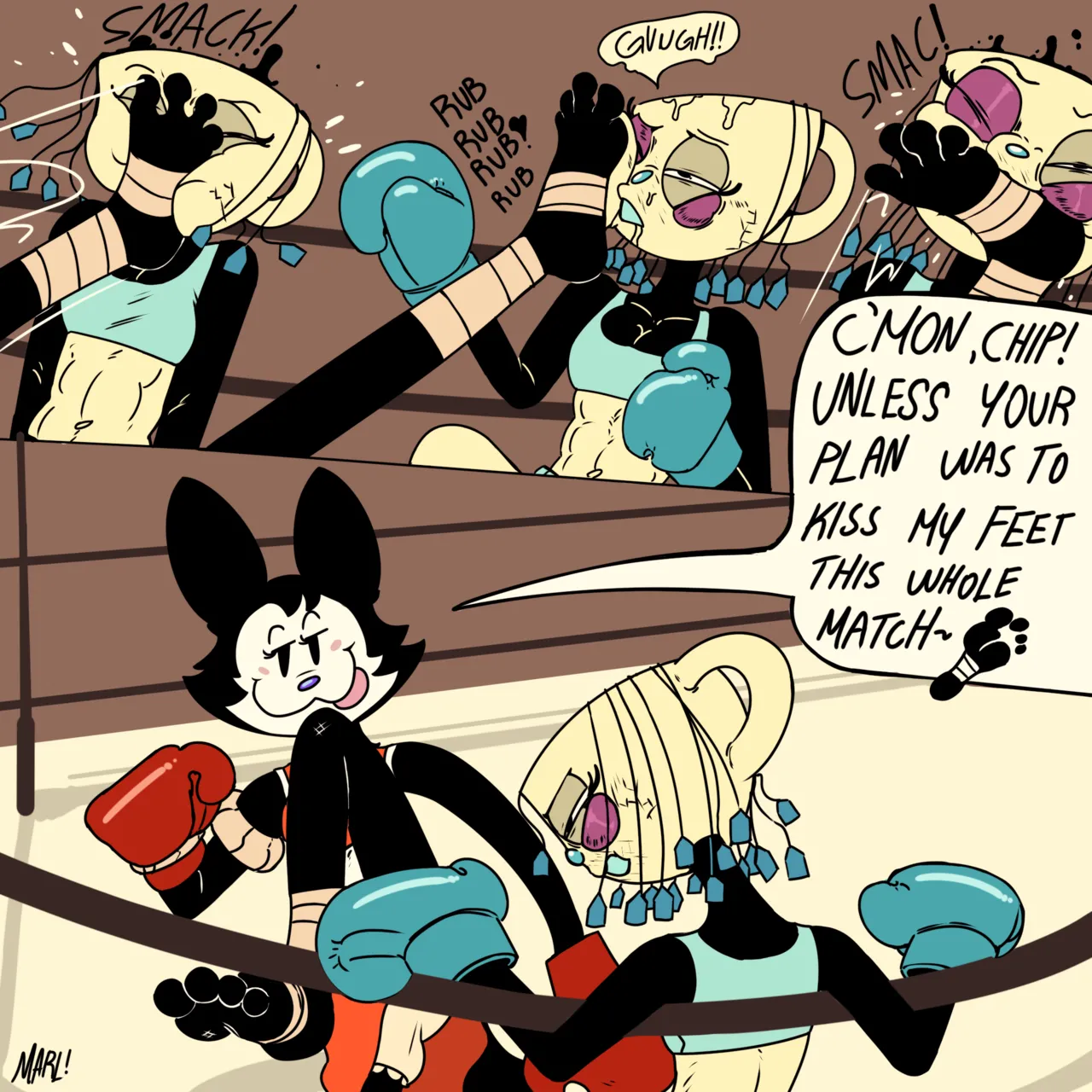 Miss Tea Vs Chloe page 2 full