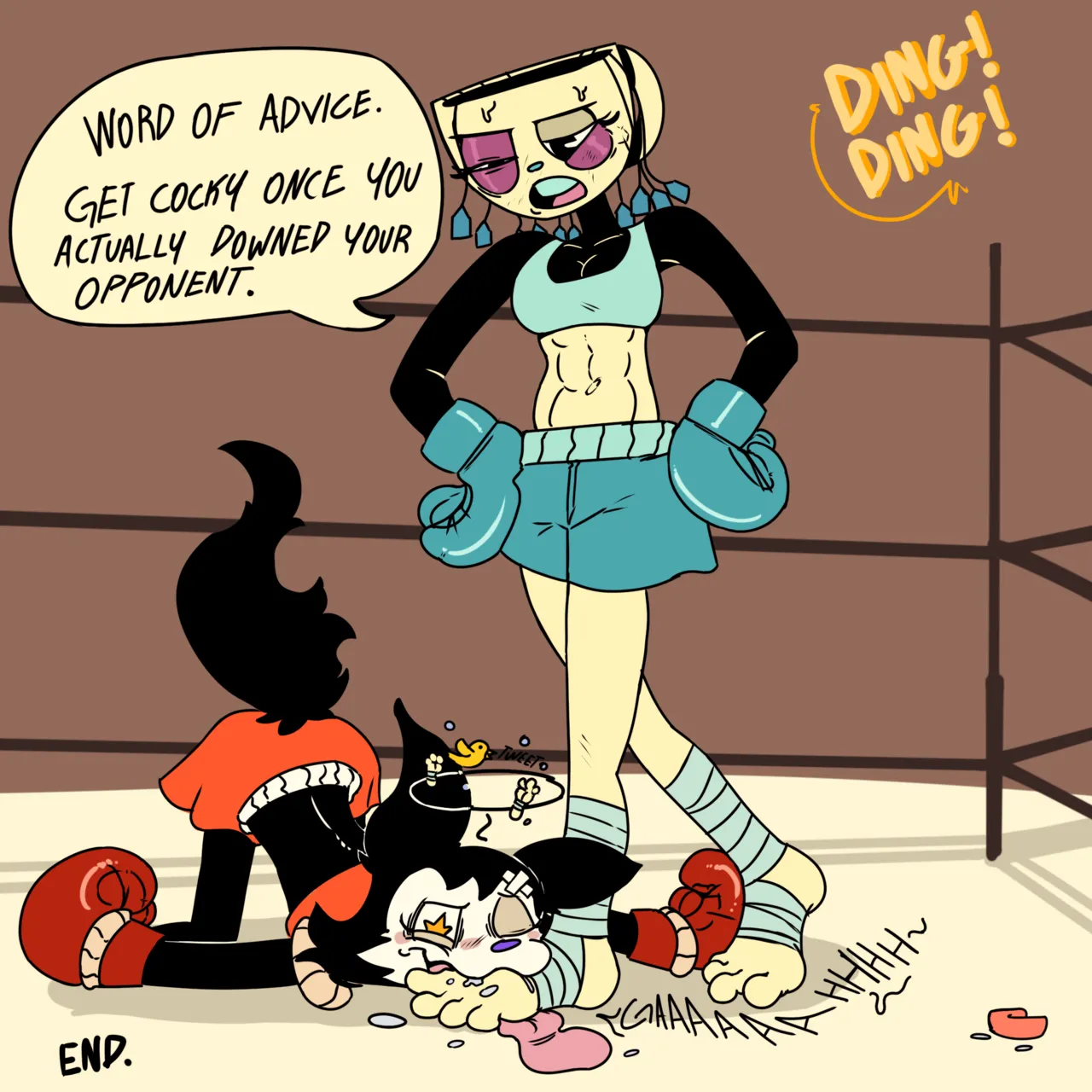 Miss Tea Vs Chloe page 4 full