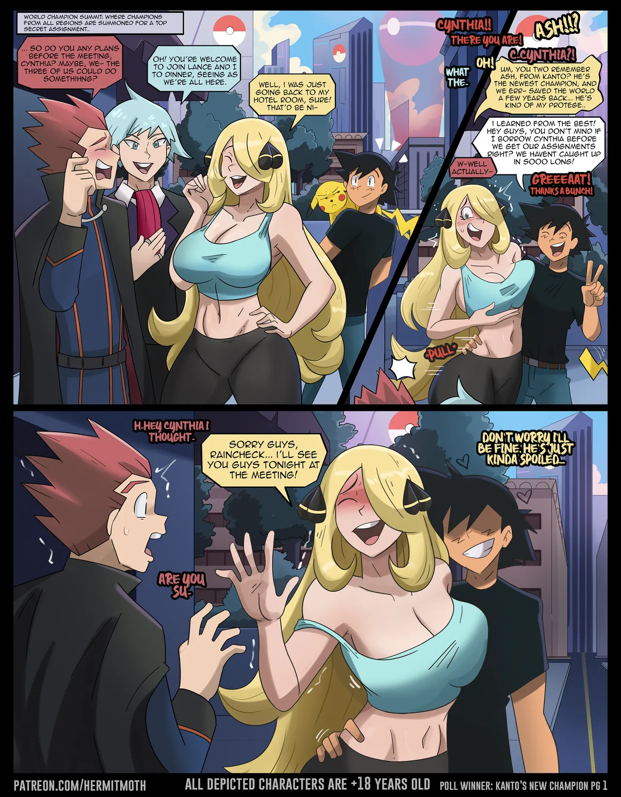 Kanto's New Champion page 1 full