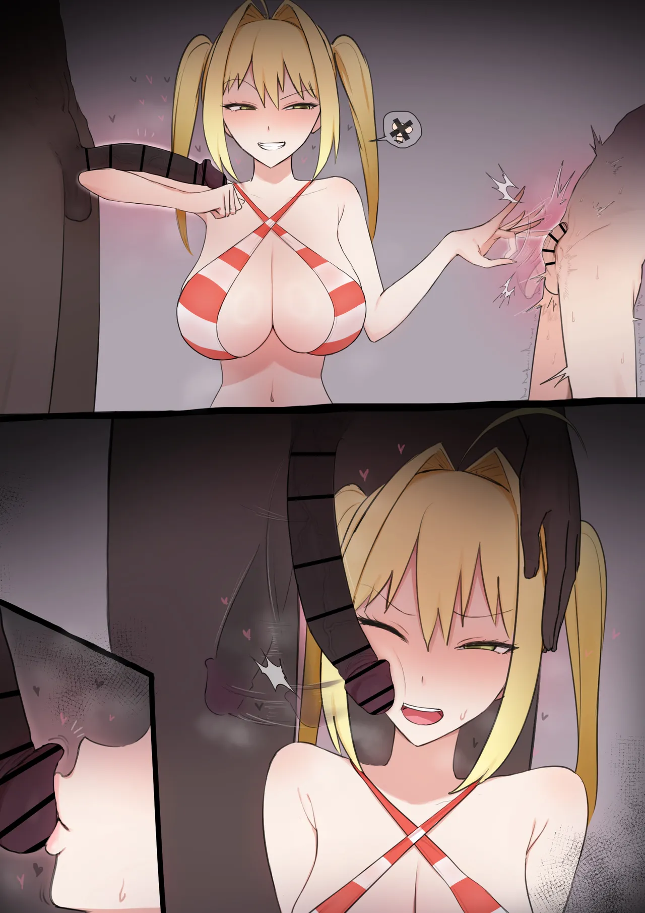 Nero x BBC Uwaki H Misetsuke | Nero × BBC Cheating H Show-off page 8 full