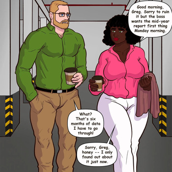 - Gabo Artwork Comic 60 - Eric massaging Greg cover