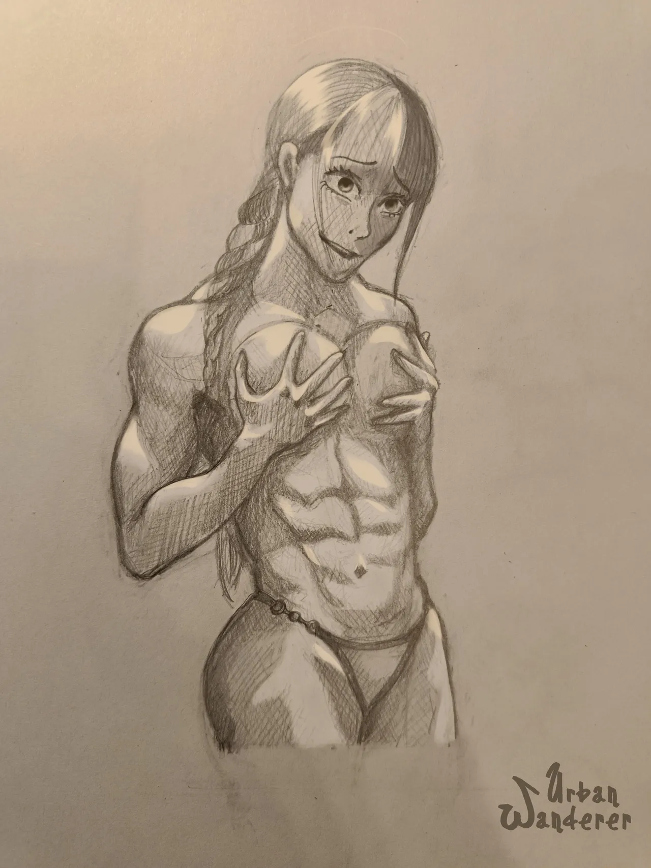 Muscle Girls Art page 1 full