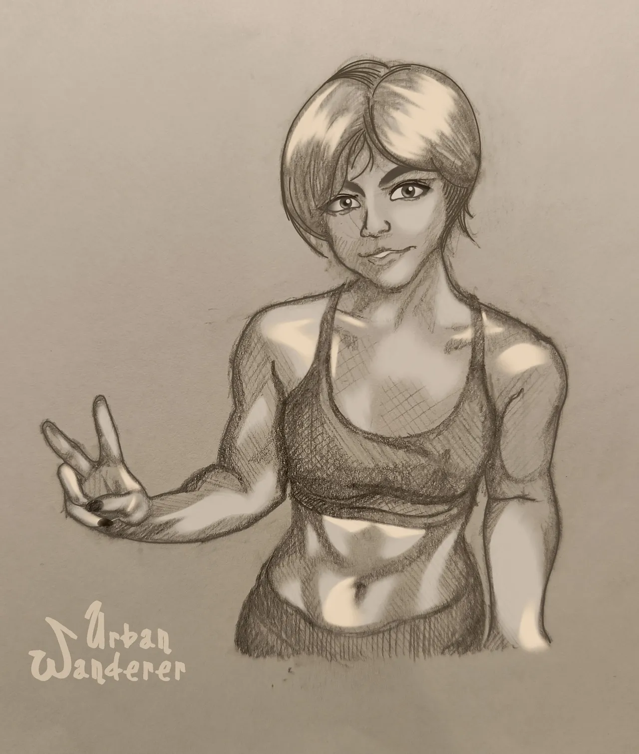 Muscle Girls Art page 2 full