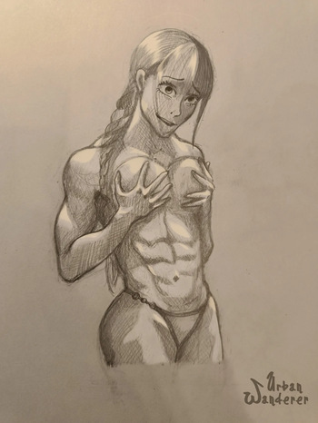 Muscle Girls Art cover