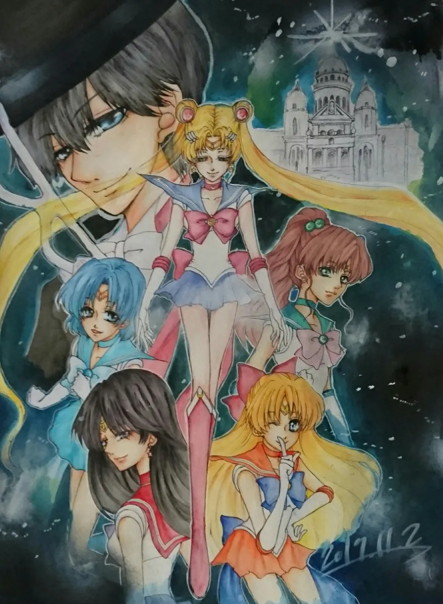 sailor moon art compilation page 10 full