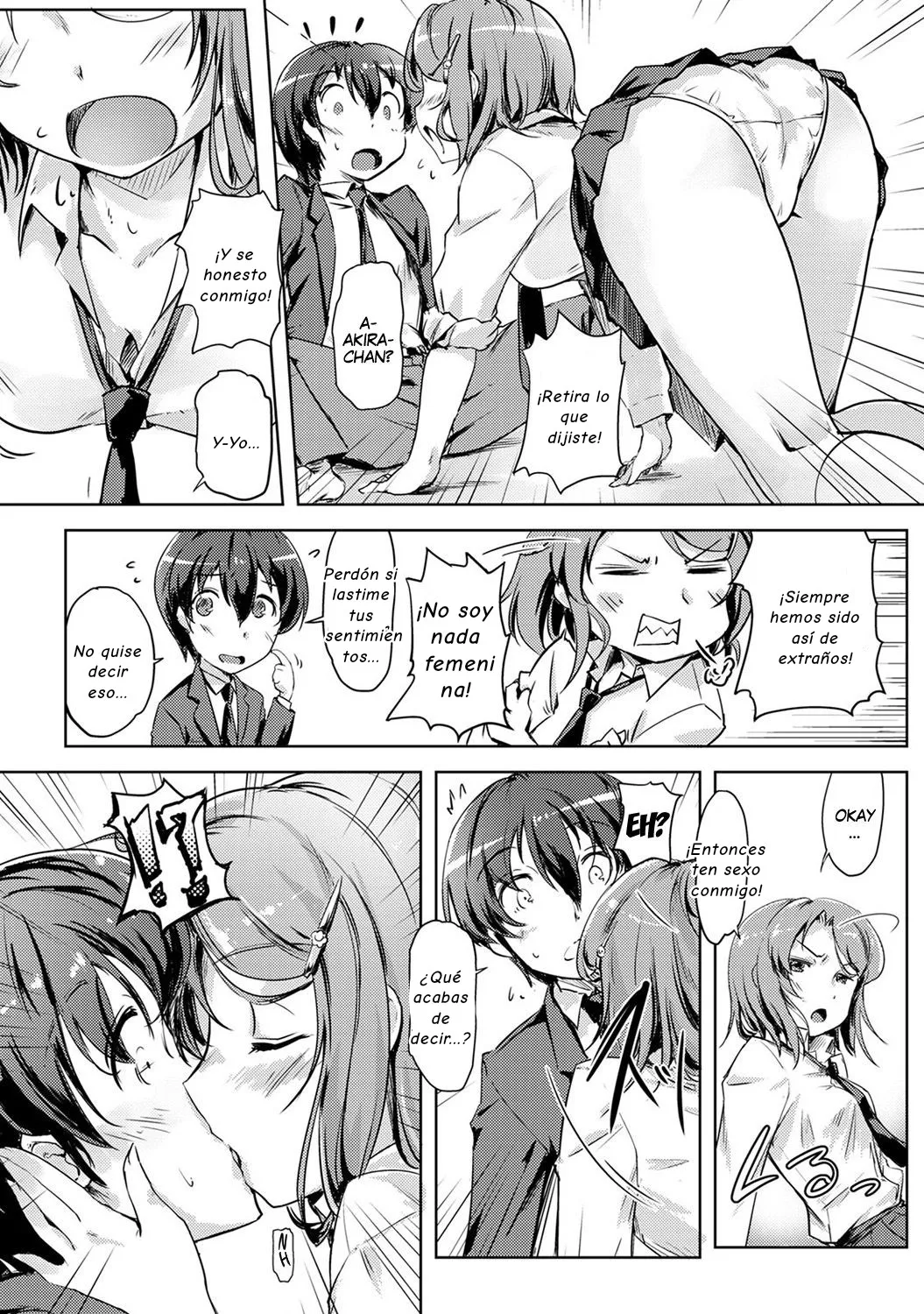 Ecchi Shitara Irekawacchatta!？Ch. 1-2｜¿!Cambiamos Cuerpos Después de Tener Sexo!？Cap. 1-2 page 3 full