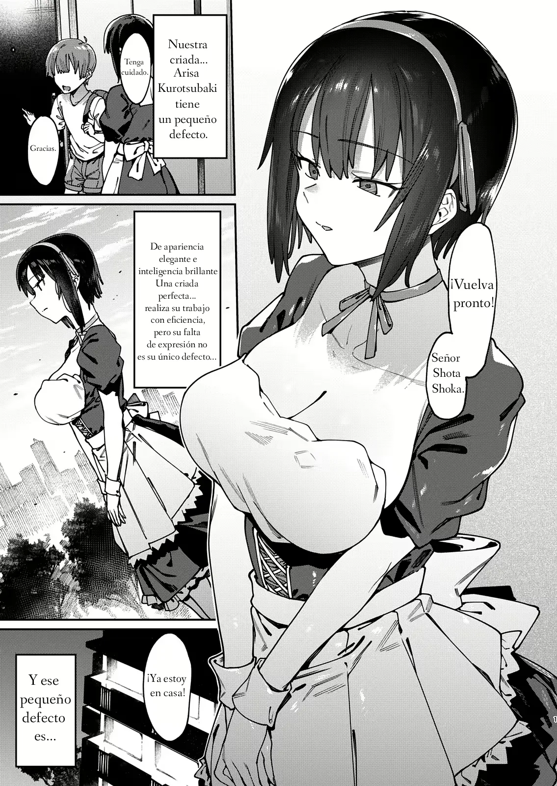 Bokunchi No Maid-San. page 2 full