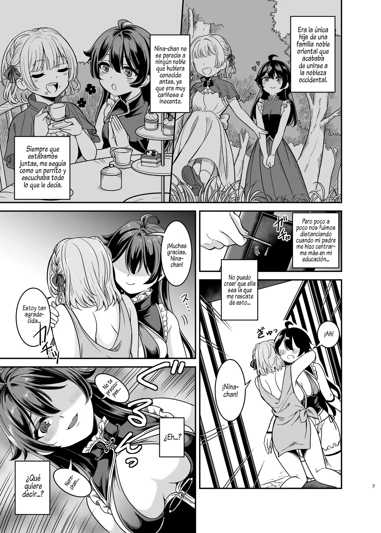 Yandere Ojou-sama no Seidorei Kyouiku ~Meimon Kizoku no Ojou-sama ga Kaitorareta Saki wa Osananajimi no Ie deshita~ page 6 full