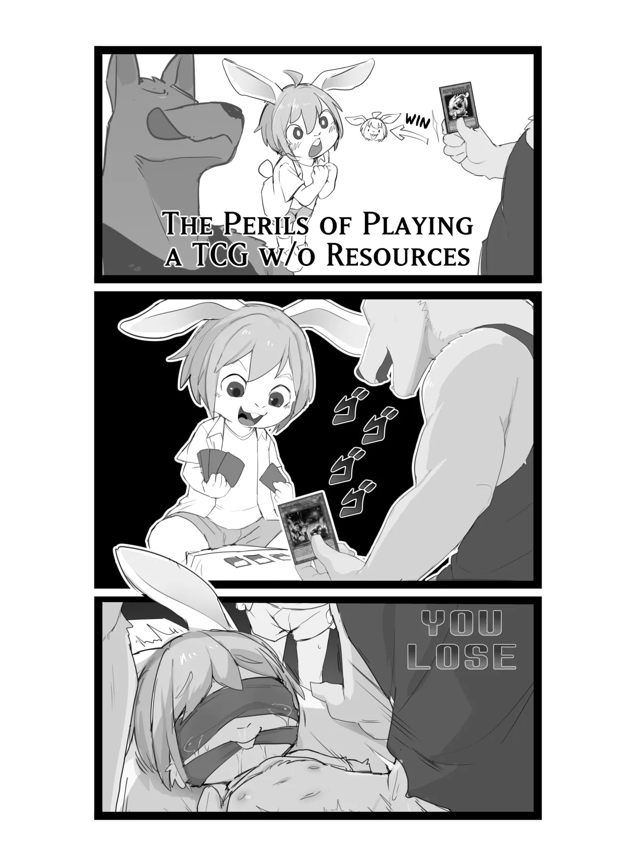 Manmosu Marimo - The Perils of Playing a TCG w/o Resources page 1 full