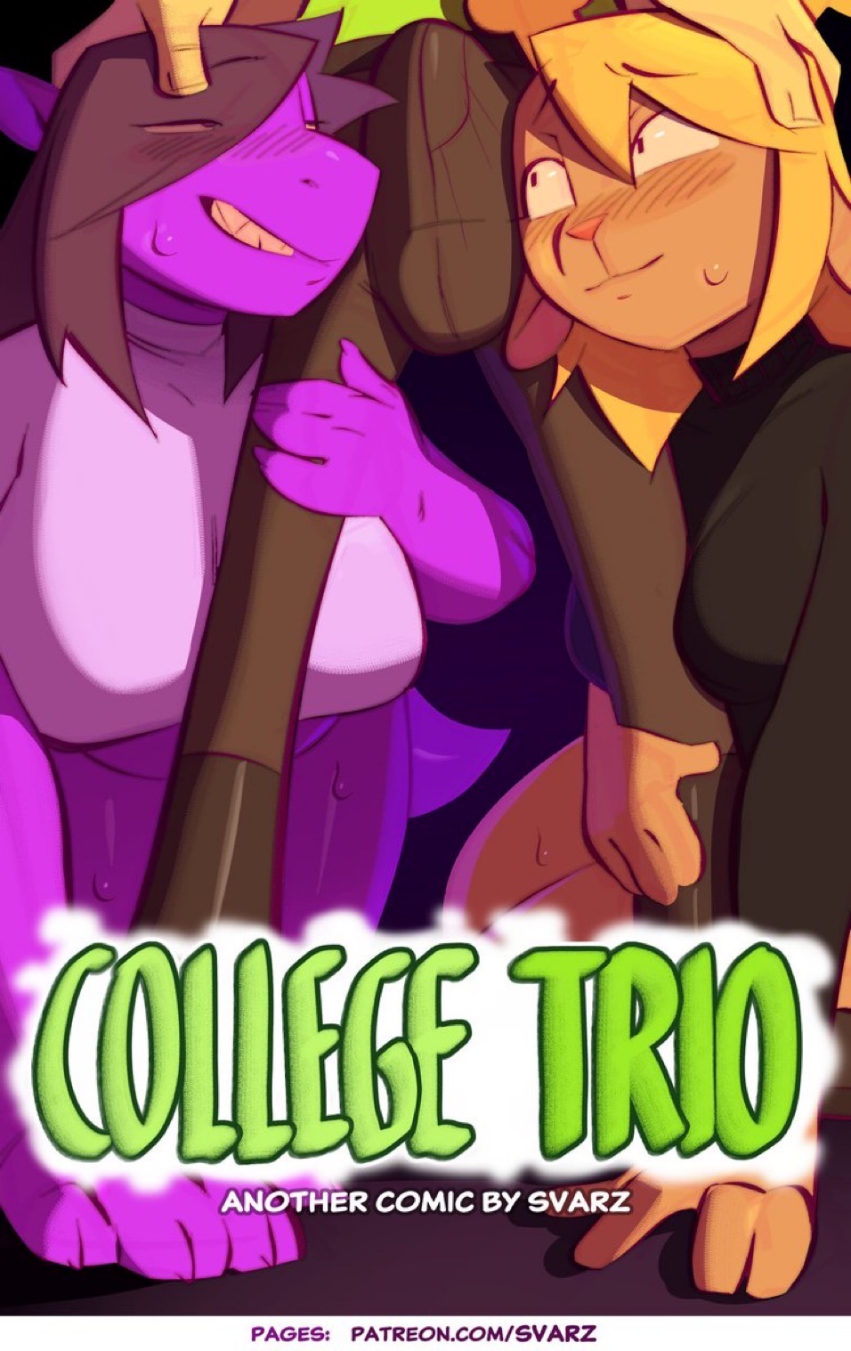 Deltarune College Trio page 1 full