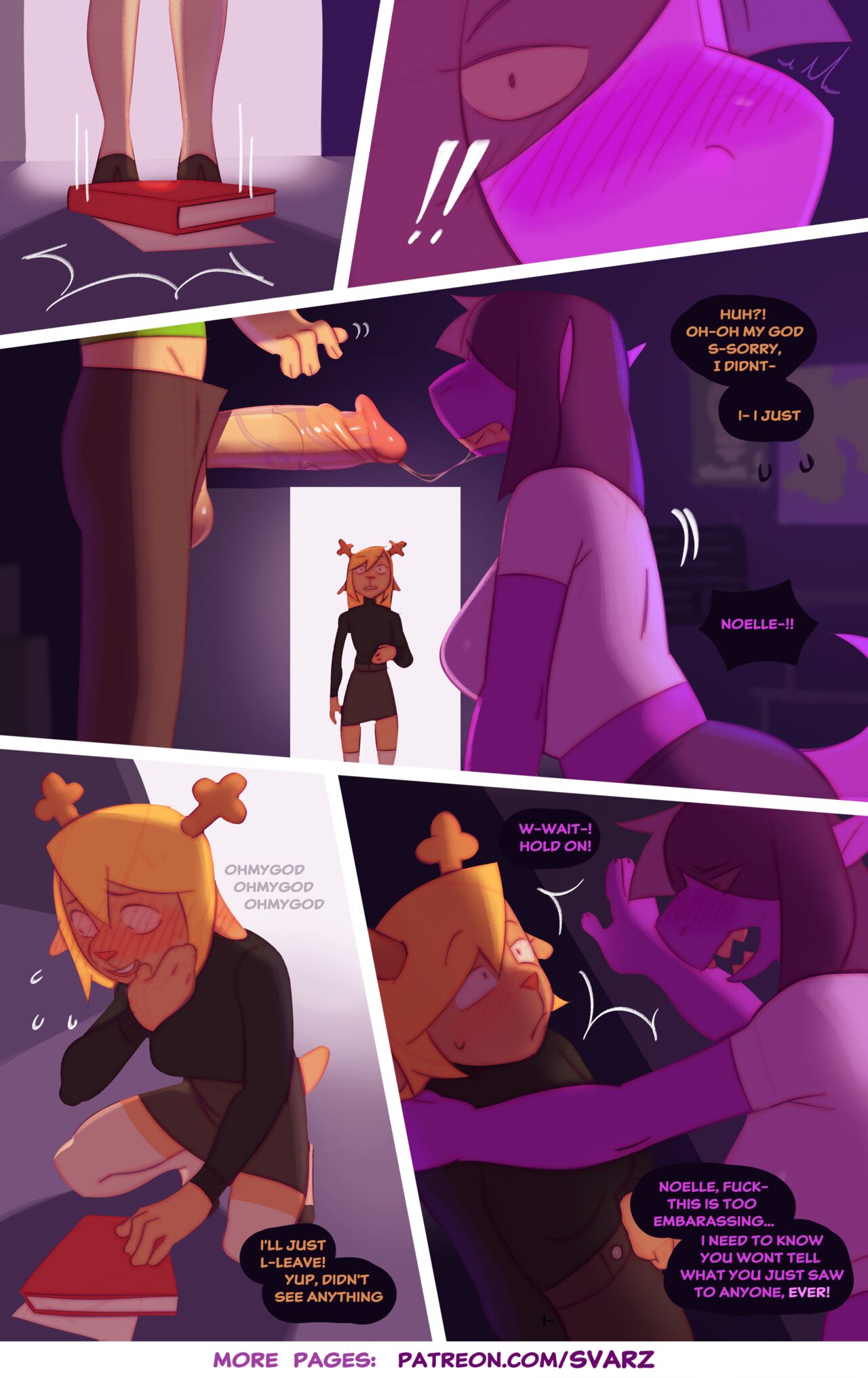 Deltarune College Trio page 6 full