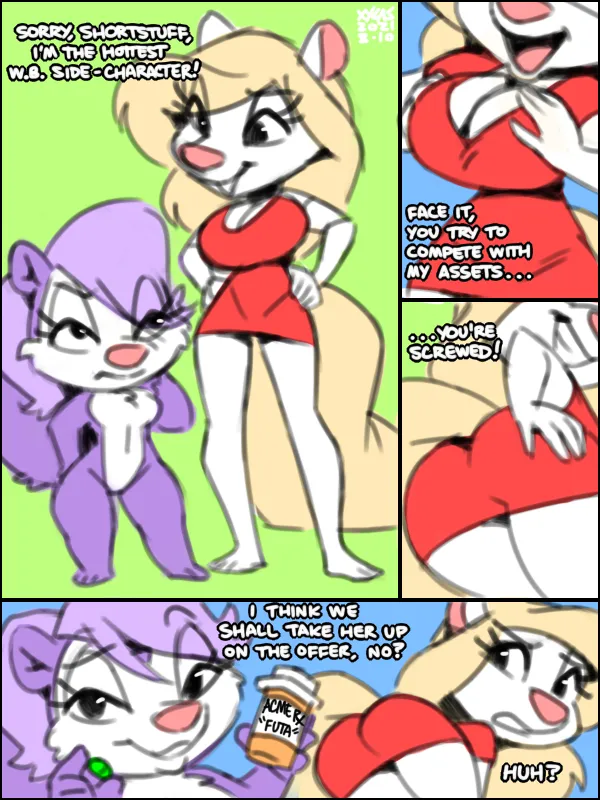 Fifi x Minerva page 1 full