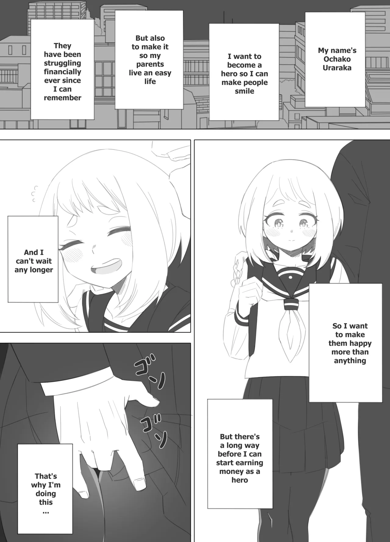 Boku no ERO Academia 1 &amp; 2 page 1 full