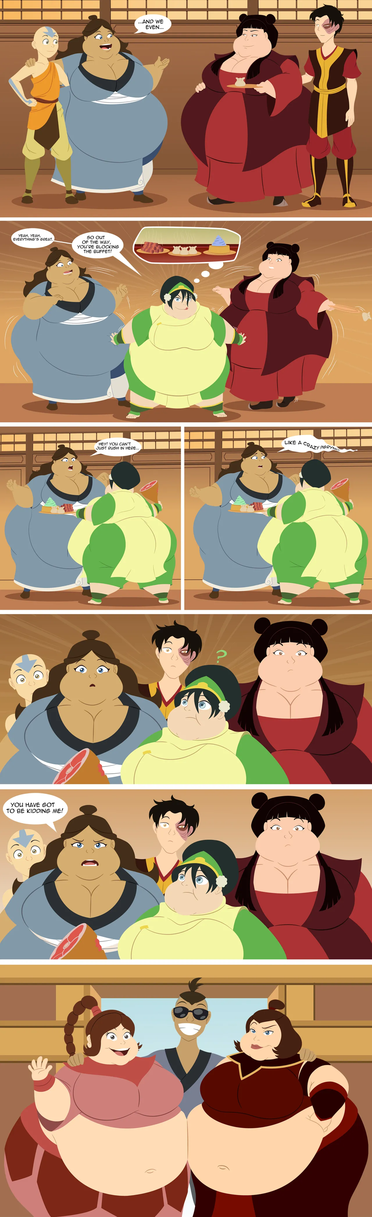 Avatar Girls page 1 full