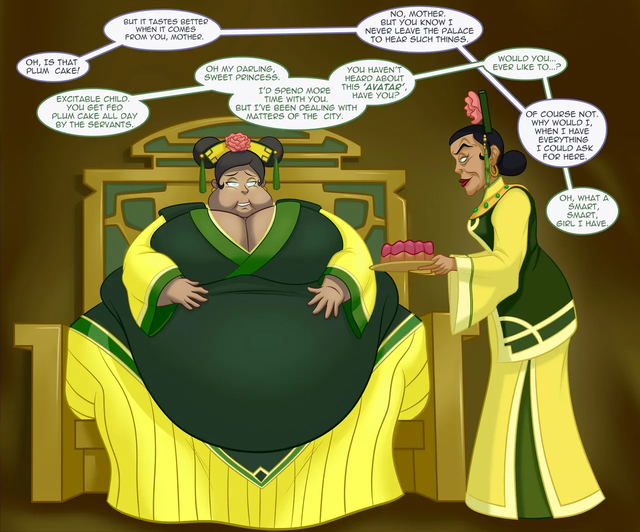 Avatar Girls page 5 full