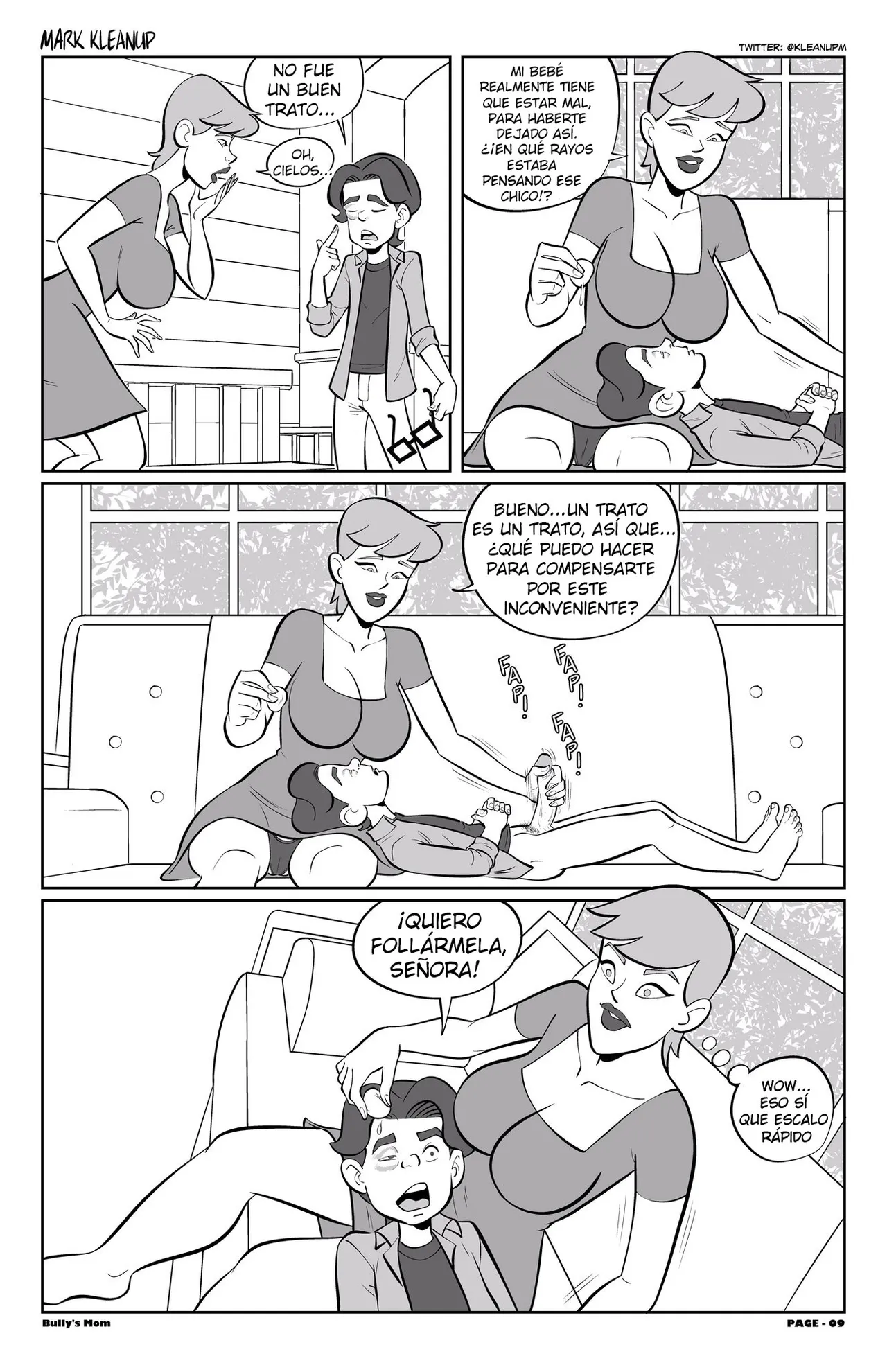 Bully’s Mom / La Mamá Del Bully page 10 full