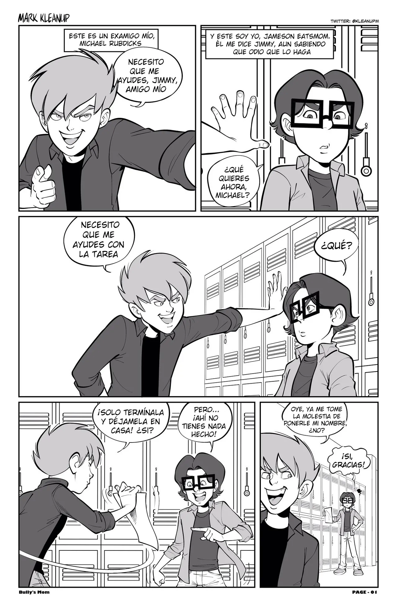Bully’s Mom / La Mamá Del Bully page 2 full
