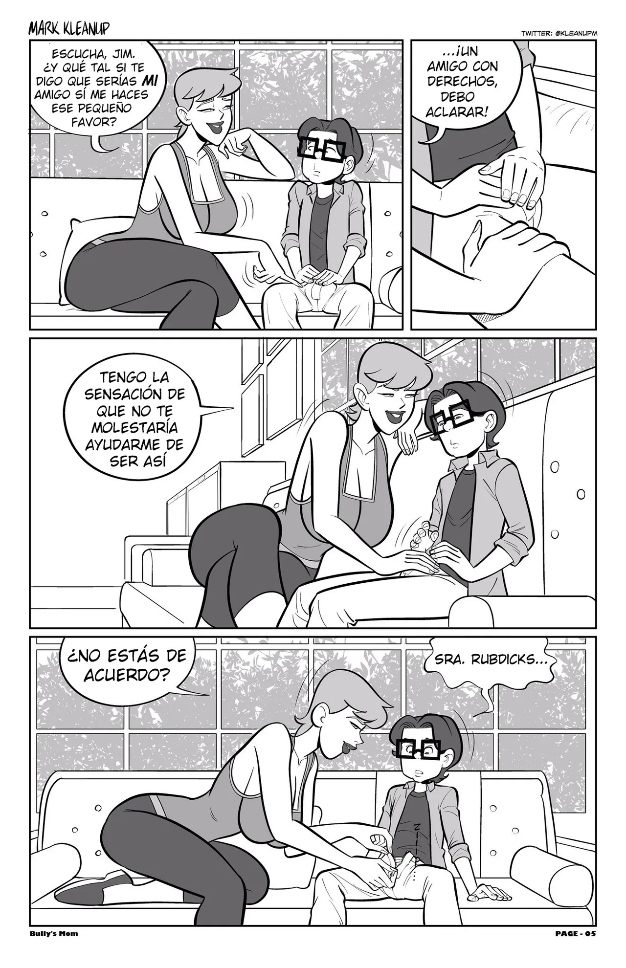 Bully’s Mom / La Mamá Del Bully page 6 full