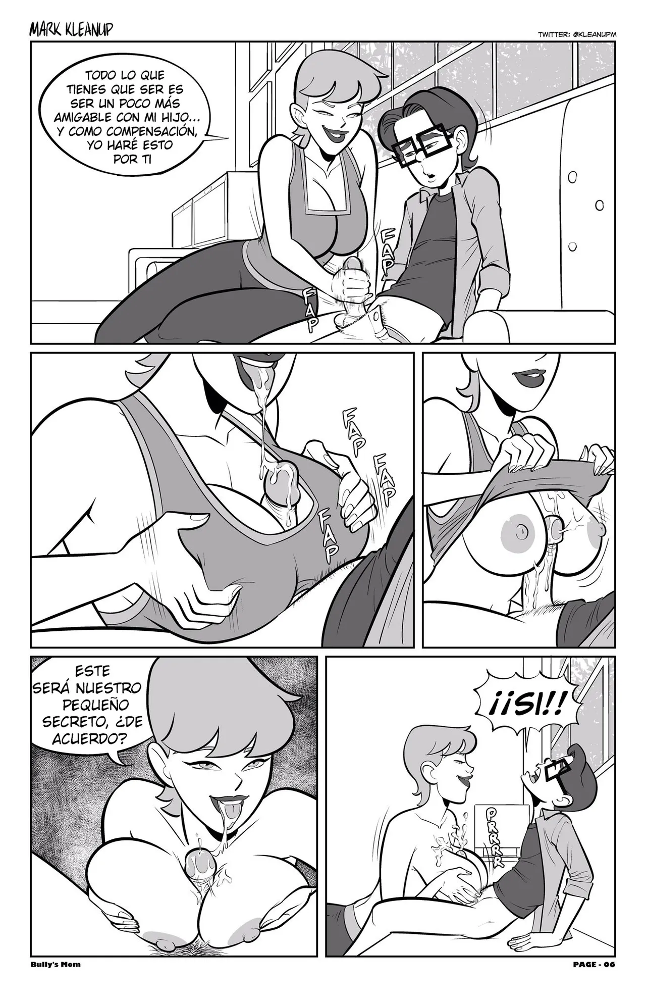 Bully’s Mom / La Mamá Del Bully page 7 full