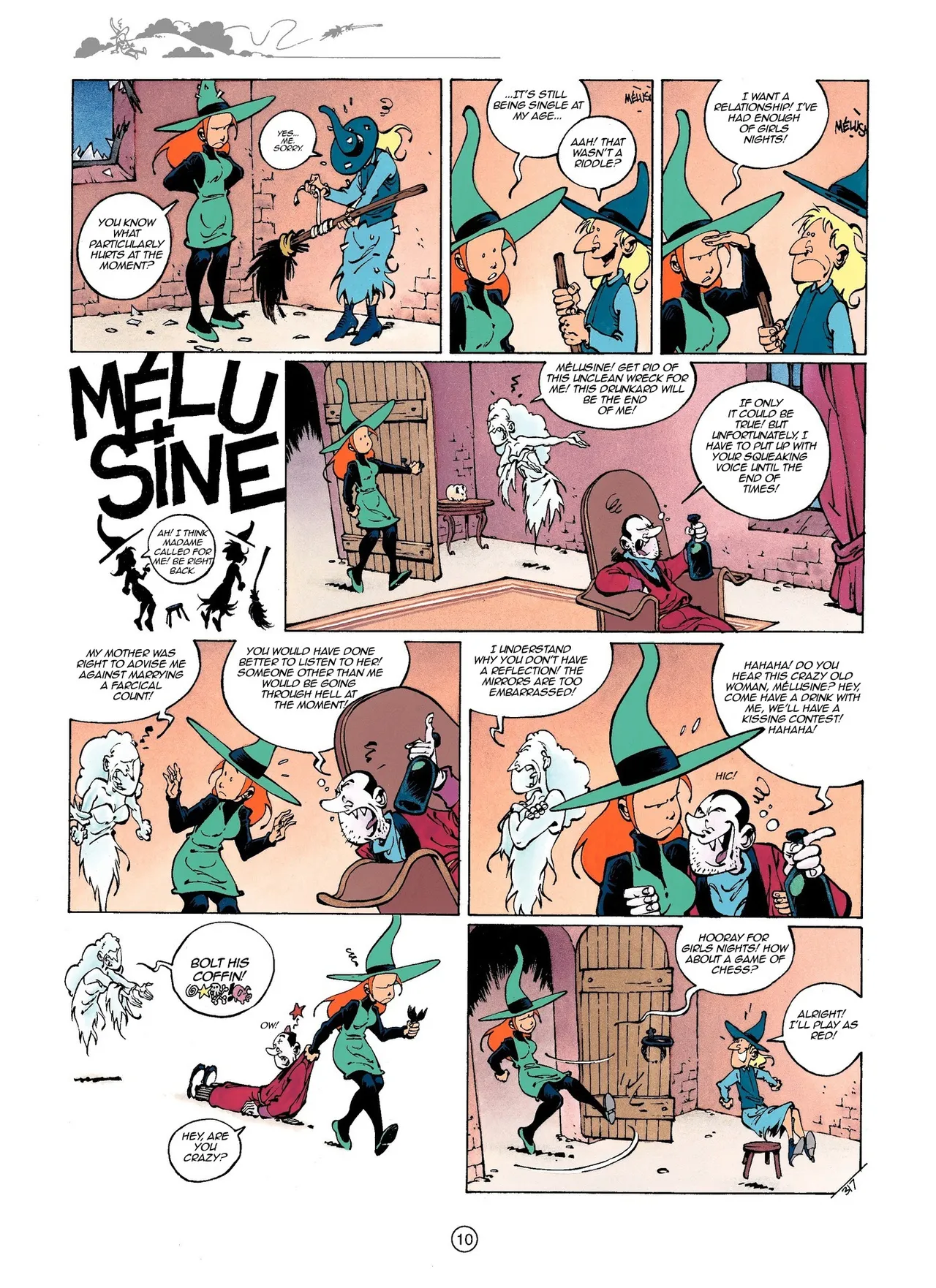 Mélusine #09 - Gilson &amp; Clarke - Hypnosis, 2001 page 10 full