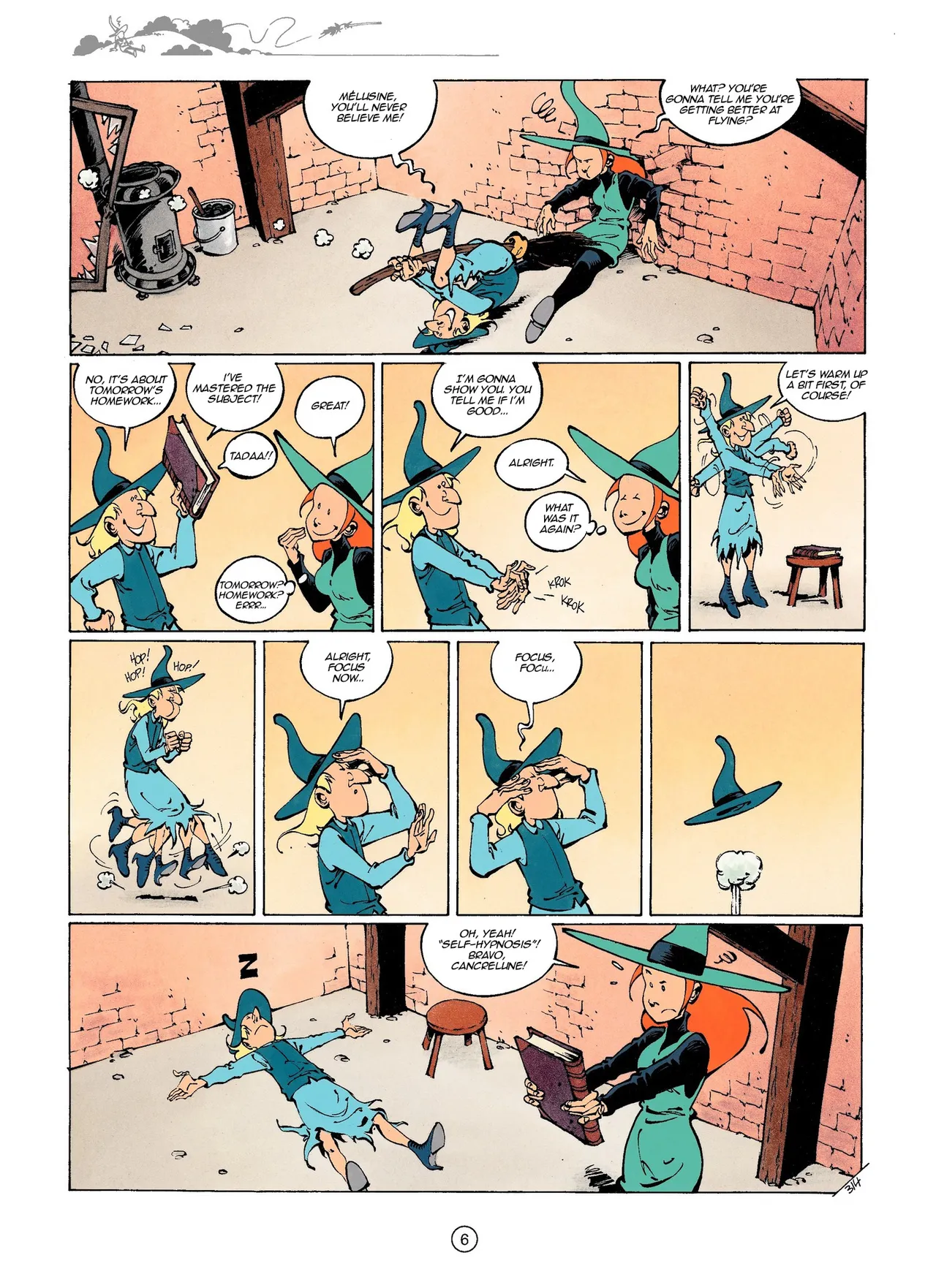 Mélusine #09 - Gilson &amp; Clarke - Hypnosis, 2001 page 6 full
