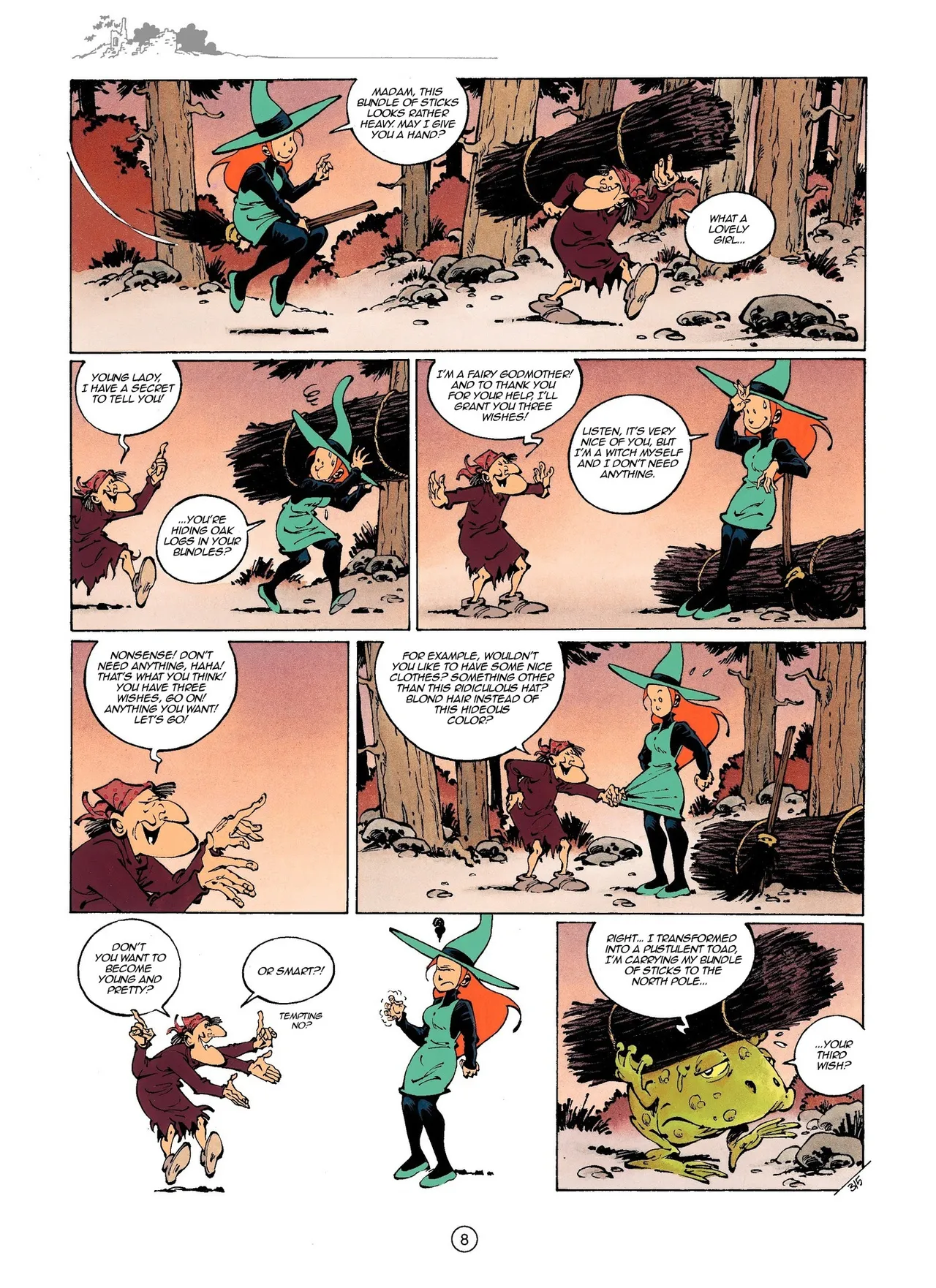 Mélusine #09 - Gilson &amp; Clarke - Hypnosis, 2001 page 8 full