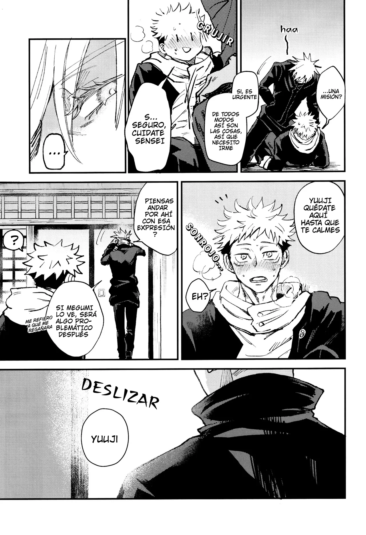 Se Activo un Interruptor Extraño- Jujutsu Kaisen dj- Gojo x Yuuji page 9 full