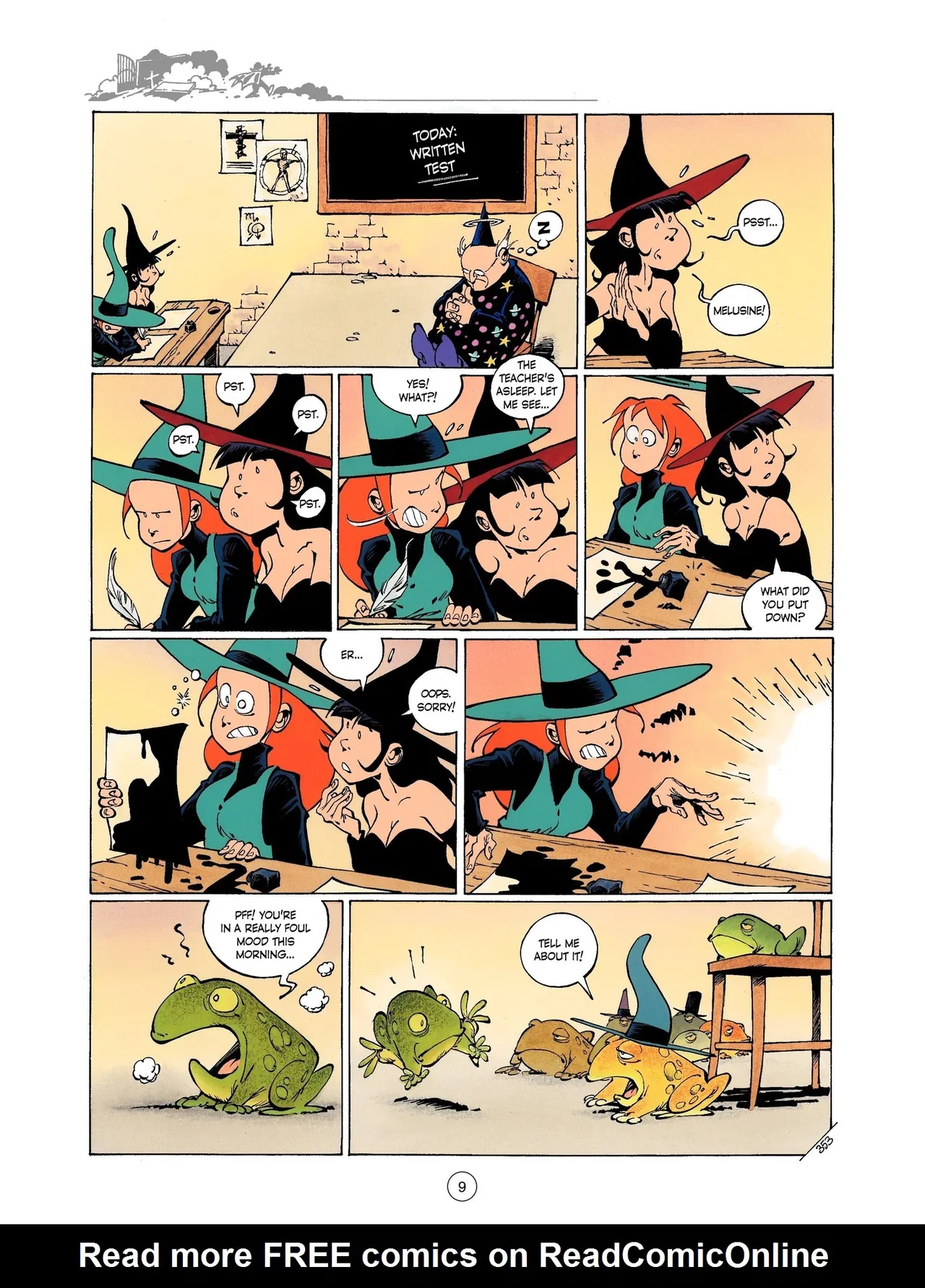 Mélusine #10 - Gilson &amp; Clarke - Tales of the Full Moon, 2002 page 9 full