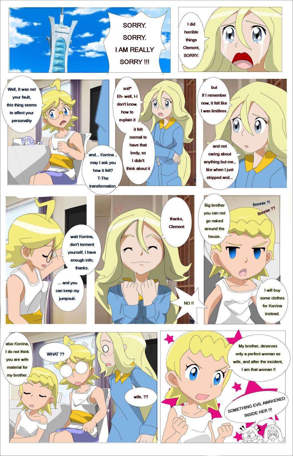 Mega Evolved 1 + 2 page 8 full