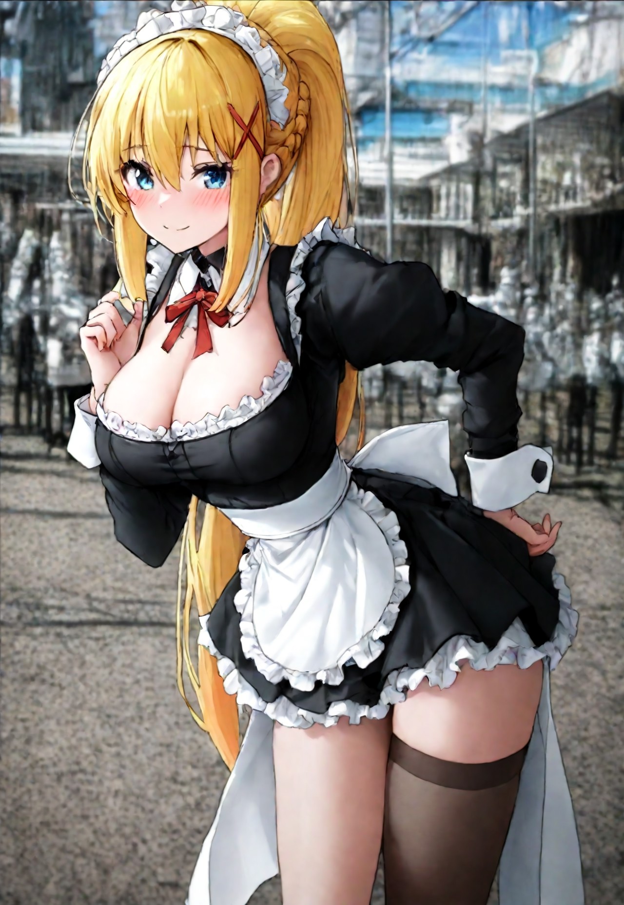 MAID DARKNESS POV – FRILED DRESS SMILE page 8 full